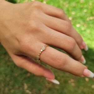 Anel florzinha cod. ANB1639