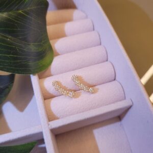 Ear cuff flower cristal cod. BRB1529