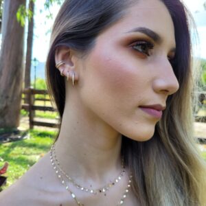 Choker corrente torcida cod. CH13729
