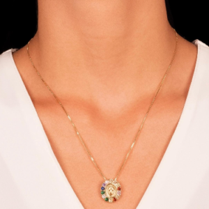 Colar Nossa Sra das Graças cod. 8428864G