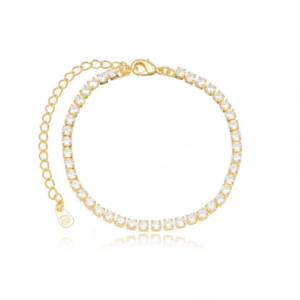 Pulseira Riviera cristal dourada cod. 9686939G