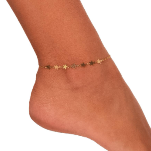 Tornozeleira estrelinha cod. 10013023G